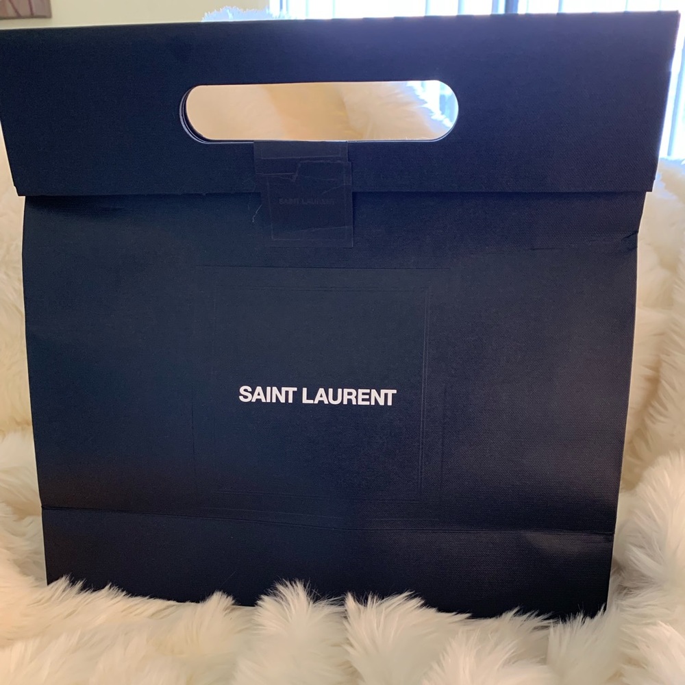 Saint Laurent Flap Over Shopping Bag